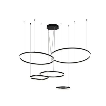Lámpara de araña LED regulable LED/220W/230V 3000-6500K + control remoto