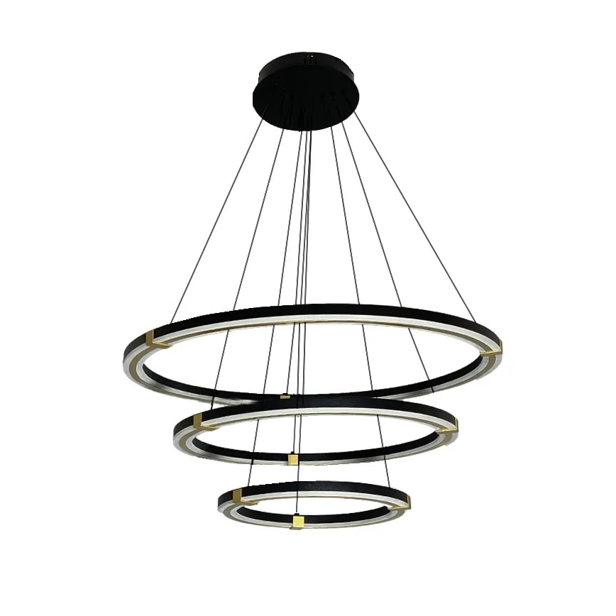 Lámpara de araña LED regulable LED/235W/230V 3000-6500K + control remoto
