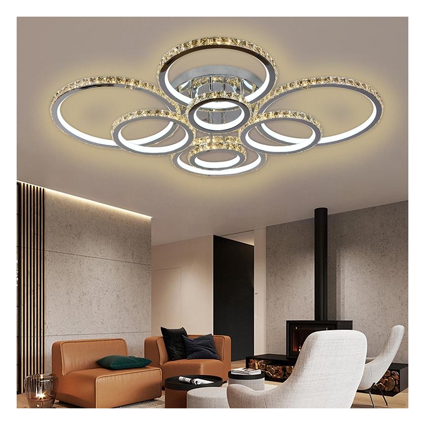 Lámpara de araña LED regulable LED/315W/230V 3000-6500K + mando a distancia