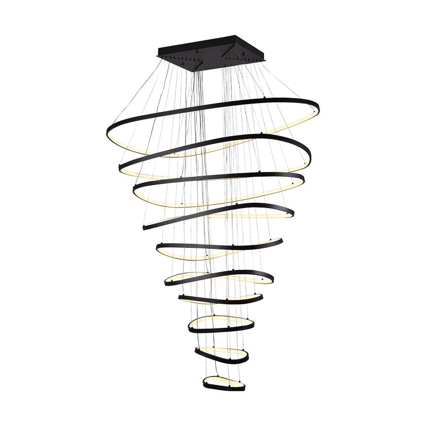 Lámpara de araña LED regulable LED/370W/230V 3000-6500K + control remoto