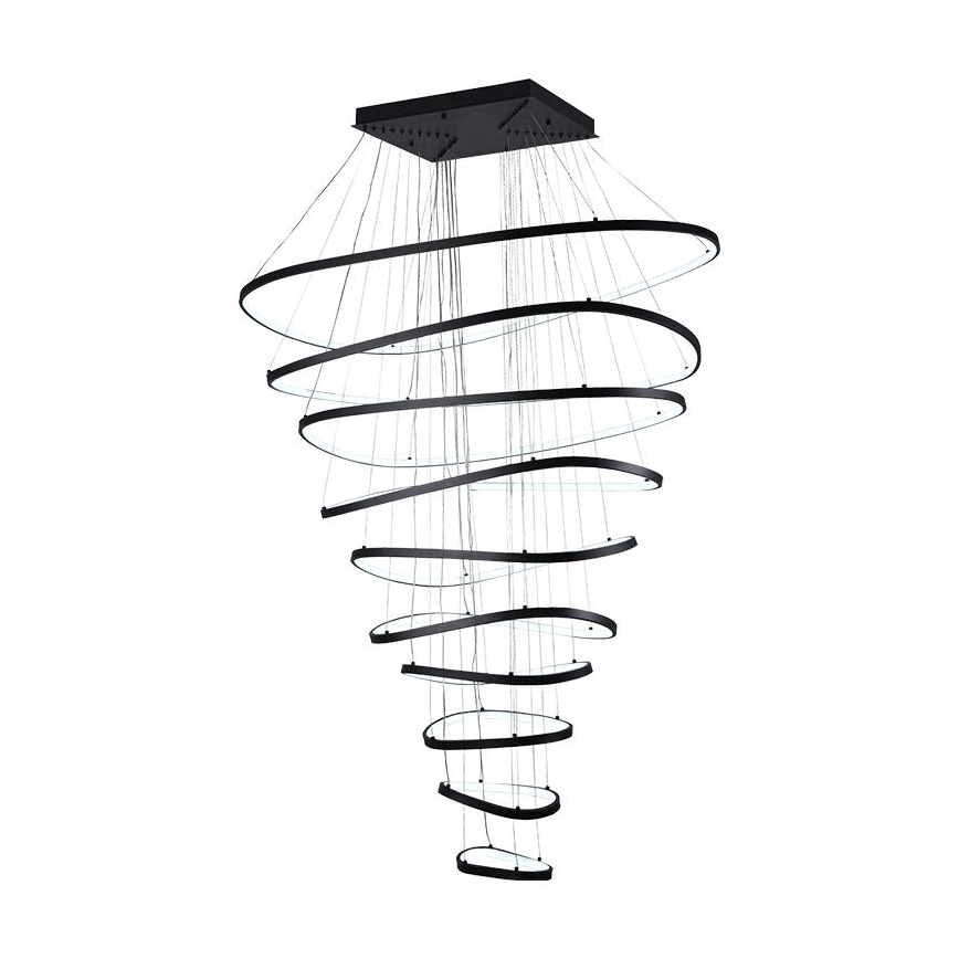 Lámpara de araña LED regulable LED/370W/230V 3000-6500K + control remoto