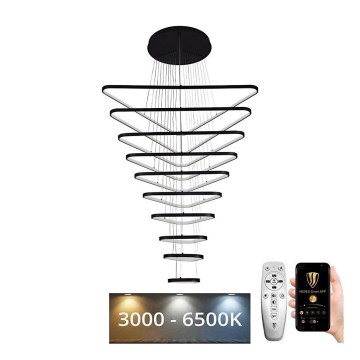 Lámpara de araña LED regulable LED/385W/230V 3000-6500K + control remoto