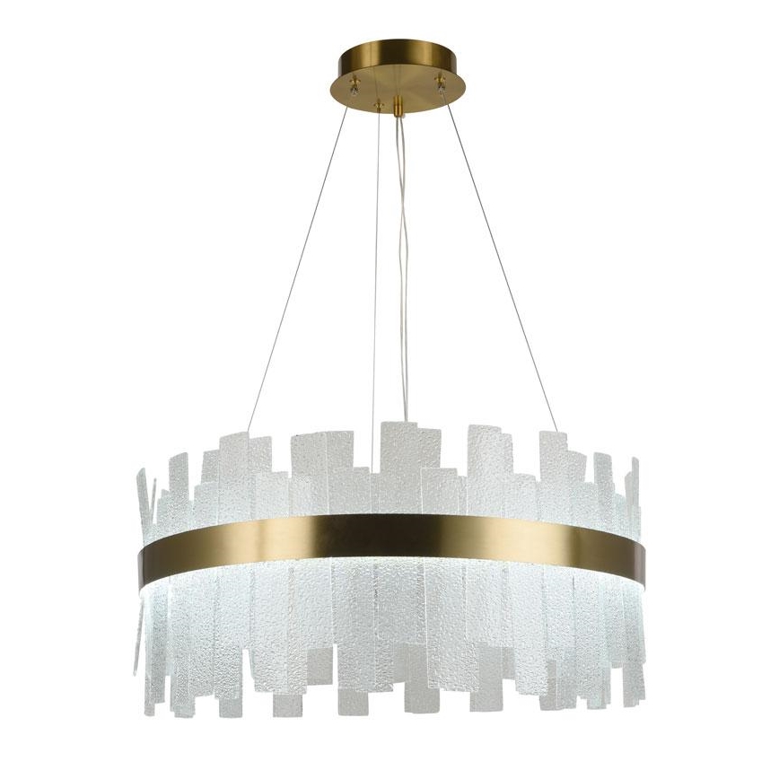 Lámpara de araña de cristal LED regulable en una cadena LED/40W/230V 3000-6500K + mando a distancia