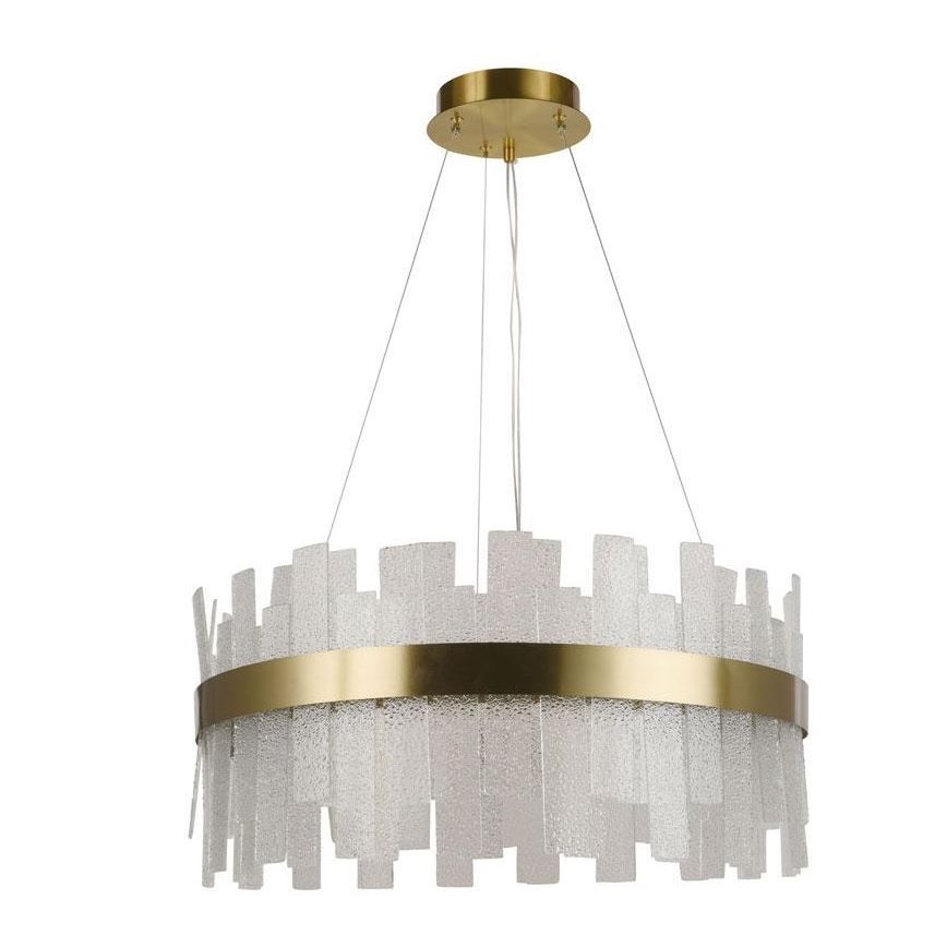 Lámpara de araña de cristal LED regulable en una cadena LED/40W/230V 3000-6500K + mando a distancia