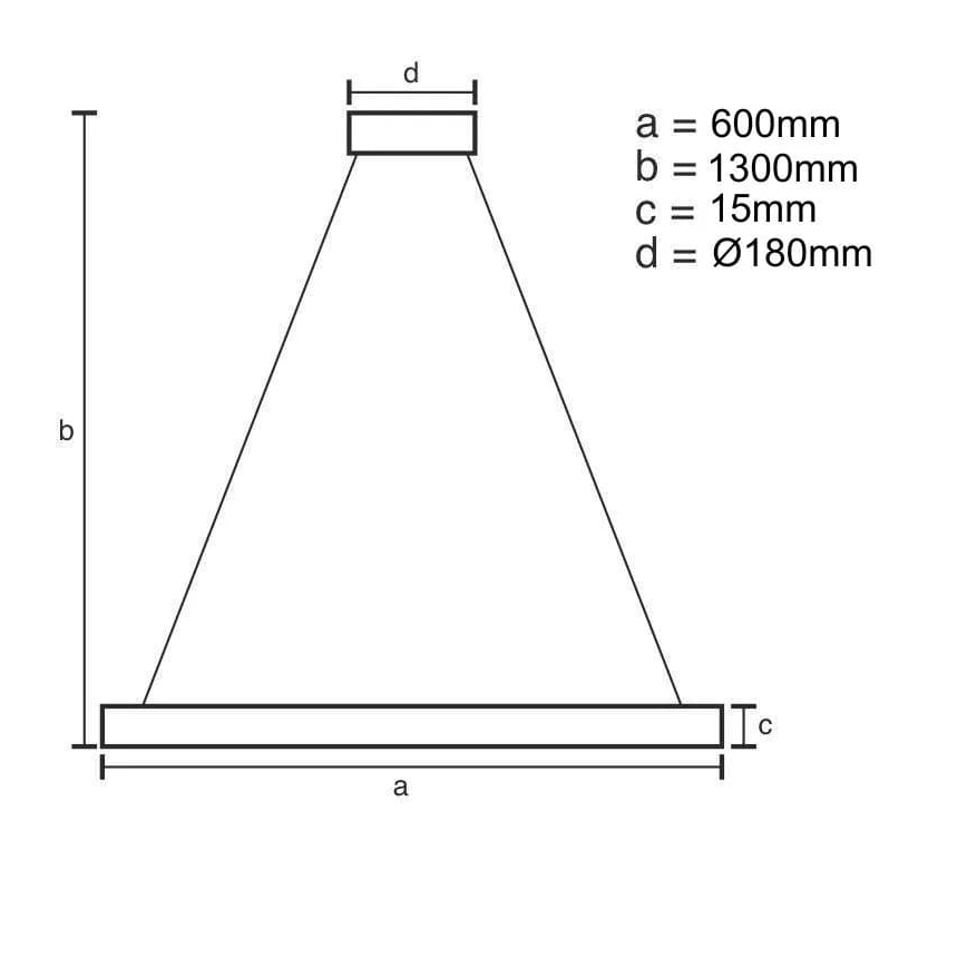 Lámpara de araña LED regulable LED/40W/230V 3000-6500K + control remoto