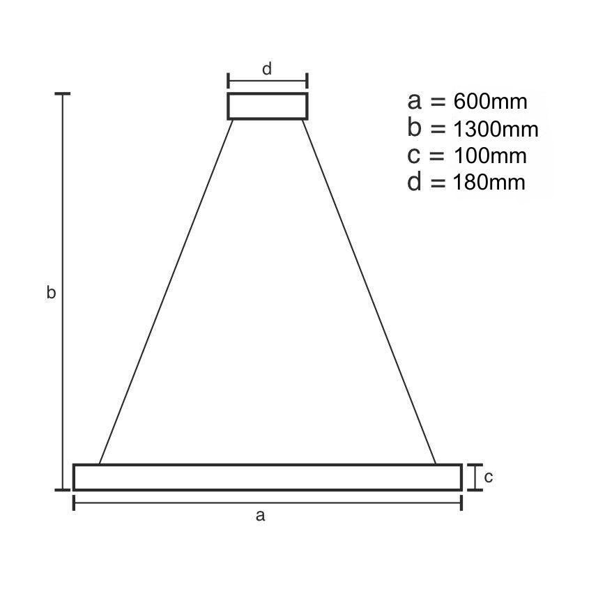 LED Lámpara de araña de vidrio regulable con cuerda LED/40W/230V 3000-6500K cromo brillante + control remoto