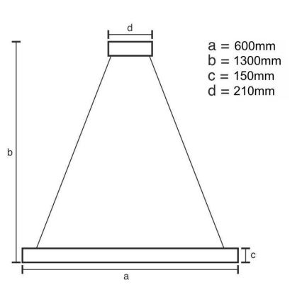 Lámpara de araña de cristal LED regulable en una cadena LED/40W/230V 3000-6500K dorado + mando a distancia