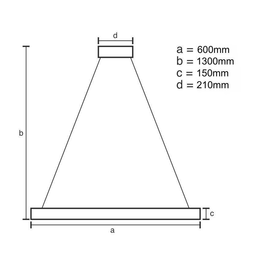 Lámpara de araña de cristal LED regulable en una cadena LED/40W/230V 3000-6500K dorado + mando a distancia