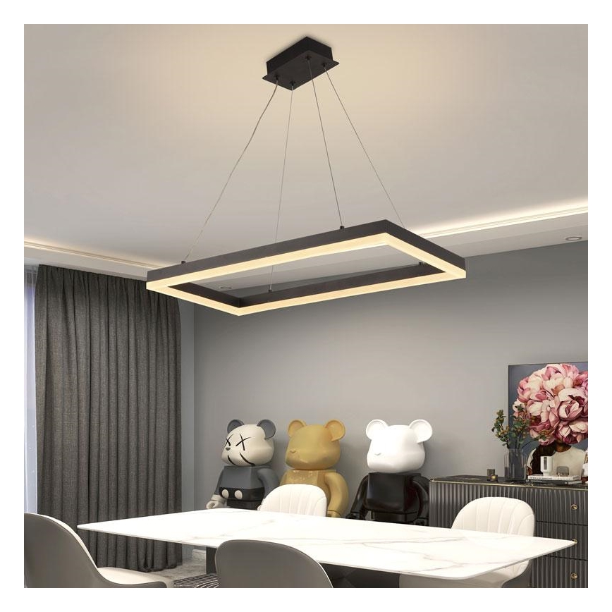 Lámpara de araña LED regulable LED/40W/230V 3000-6500K + mando a distancia