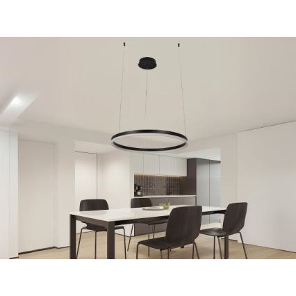 Lámpara de araña LED regulable LED/42W/230V 3000-6500K + control remoto