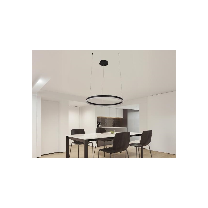 Lámpara de araña LED regulable LED/42W/230V 3000-6500K + control remoto