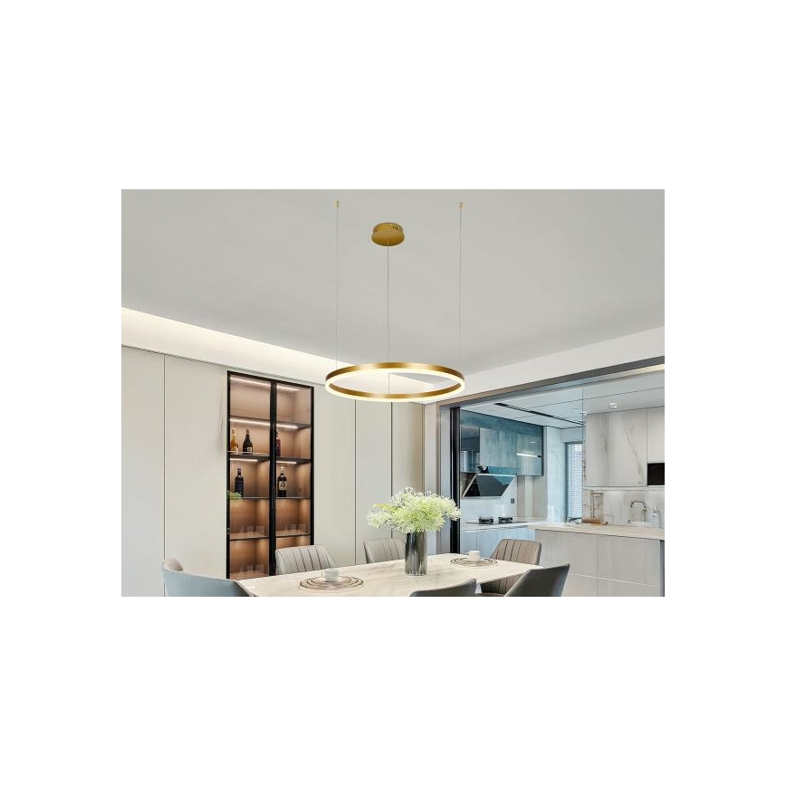 Lámpara de araña LED regulable LED/42W/230V 3000-6500K + control remoto