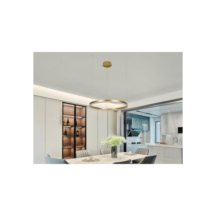 Lámpara de araña LED regulable LED/42W/230V 3000-6500K + control remoto