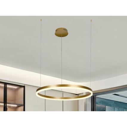 Lámpara de araña LED regulable LED/42W/230V 3000-6500K + control remoto