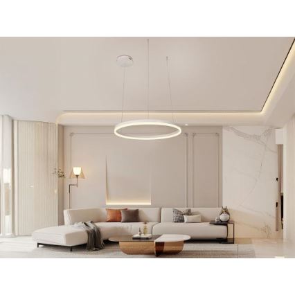 Lámpara de araña LED regulable LED/42W/230V 3000-6500K + control remoto