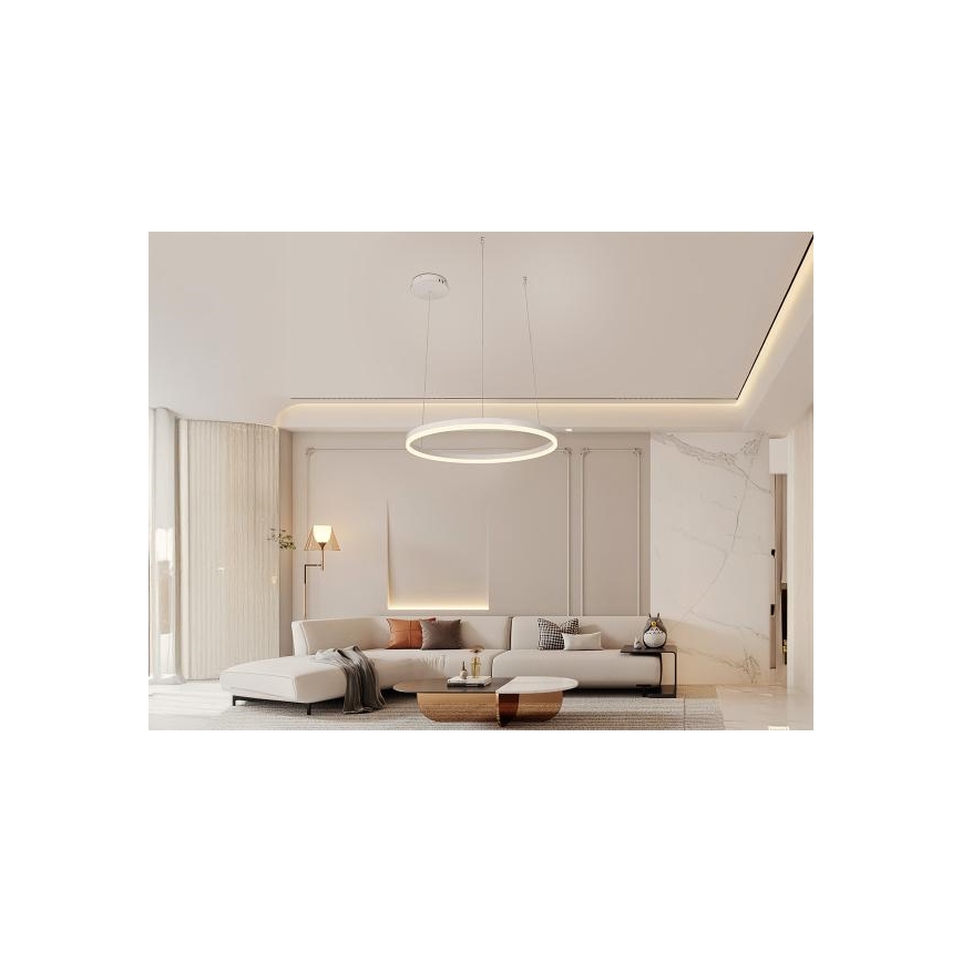 Lámpara de araña LED regulable LED/42W/230V 3000-6500K + control remoto