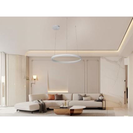 Lámpara de araña LED regulable LED/42W/230V 3000-6500K + control remoto