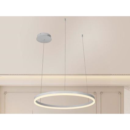 Lámpara de araña LED regulable LED/42W/230V 3000-6500K + control remoto