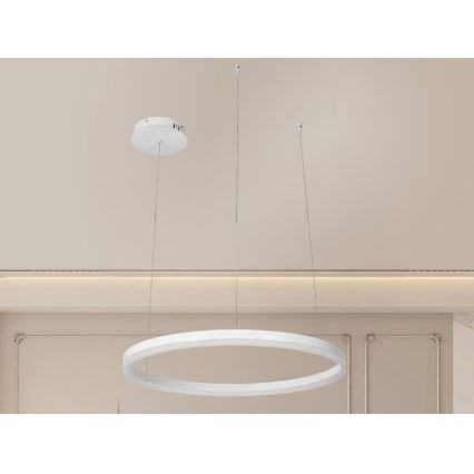 Lámpara de araña LED regulable LED/42W/230V 3000-6500K + control remoto