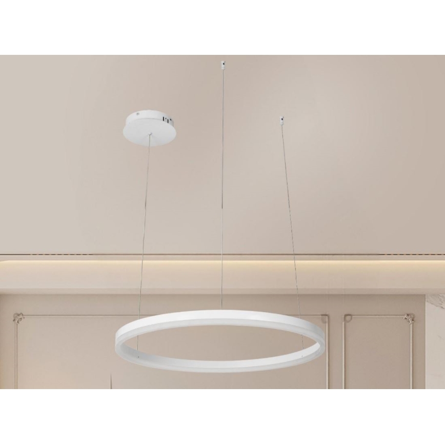 Lámpara de araña LED regulable LED/42W/230V 3000-6500K + control remoto