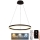 Lámpara de araña LED regulable LED/42W/230V 3000-6500K diá. 60 cm + control remoto