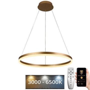 Lámpara de araña LED regulable LED/42W/230V 3000-6500K diá. 60 cm + control remoto
