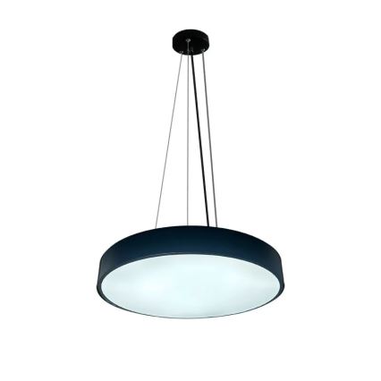 Lámpara de araña LED regulable LED/50W/230V 3000-6500K negro + control remoto