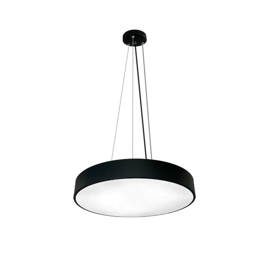 Lámpara de araña LED regulable LED/50W/230V 3000-6500K negro + control remoto