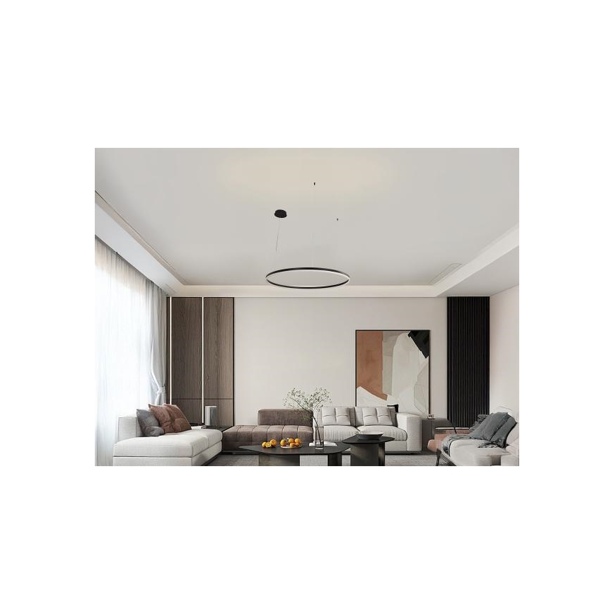 Lámpara de araña LED regulable LED/55W/230V 3000-6500K + control remoto