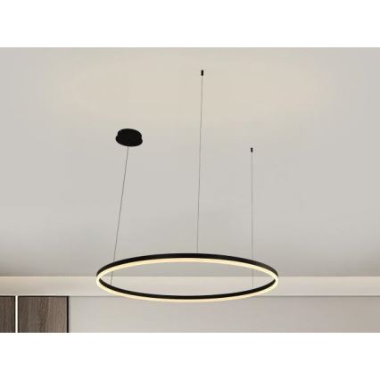 Lámpara de araña LED regulable LED/55W/230V 3000-6500K + control remoto