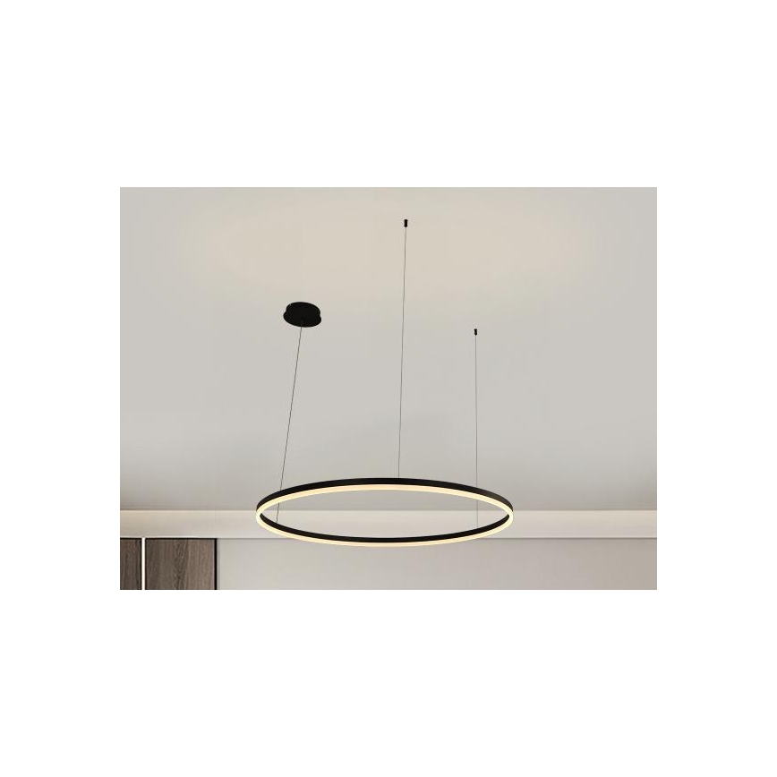 Lámpara de araña LED regulable LED/55W/230V 3000-6500K + control remoto