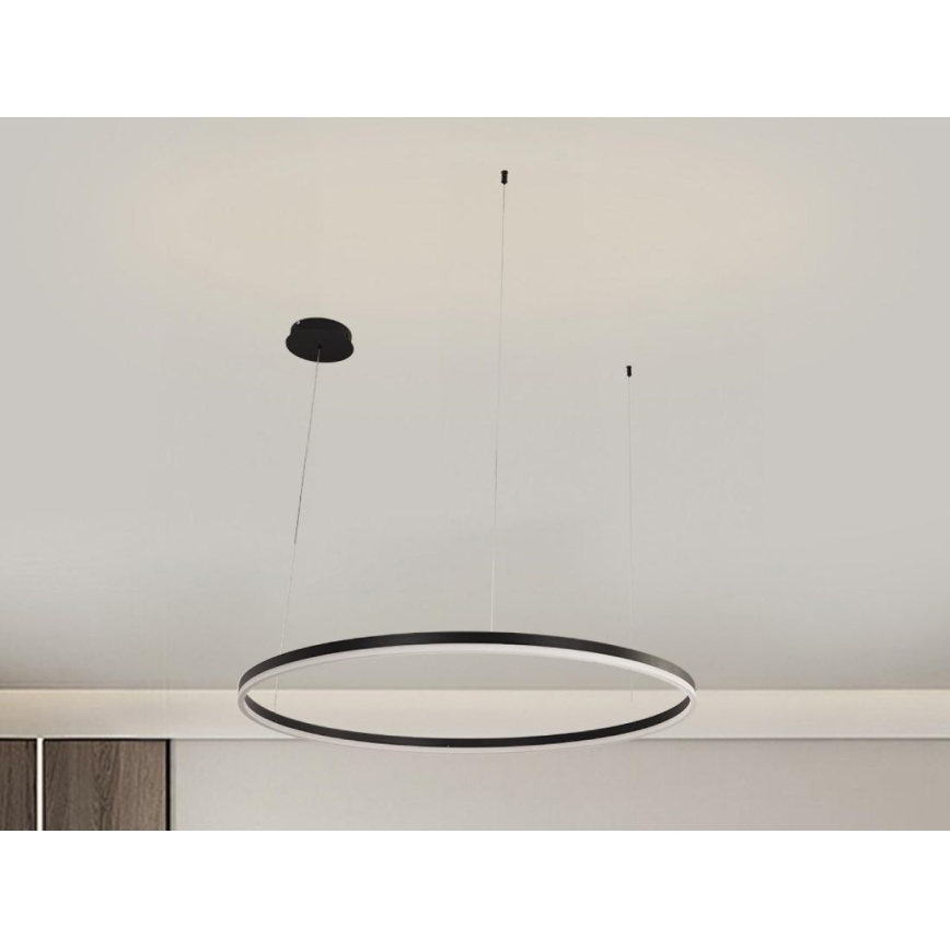 Lámpara de araña LED regulable LED/55W/230V 3000-6500K + control remoto