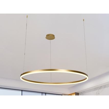 Lámpara de araña LED regulable LED/55W/230V 3000-6500K + control remoto