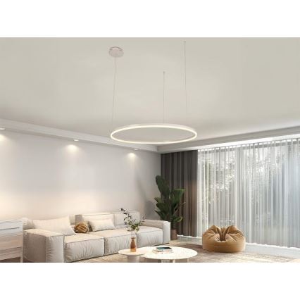 Lámpara de araña LED regulable LED/55W/230V 3000-6500K + control remoto