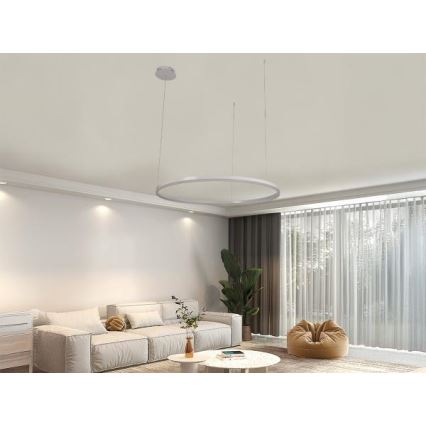 Lámpara de araña LED regulable LED/55W/230V 3000-6500K + control remoto