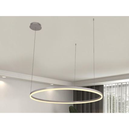 Lámpara de araña LED regulable LED/55W/230V 3000-6500K + control remoto