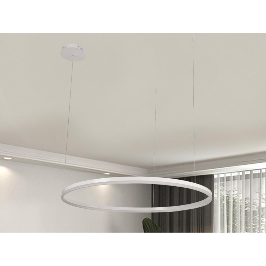 Lámpara de araña LED regulable LED/55W/230V 3000-6500K + control remoto