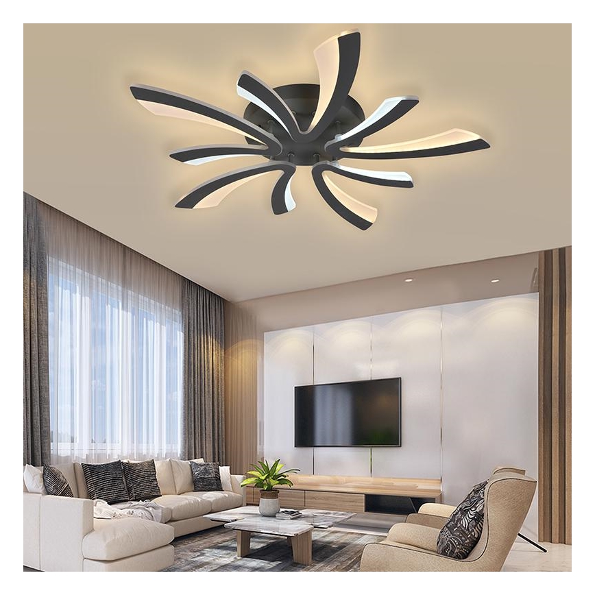Lámpara de araña LED regulable LED/55W/230V 3000-6500K + mando a distancia