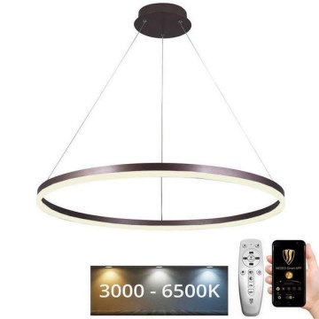 Lámpara de araña LED regulable LED/55W/230V 3000-6500K diá. 80 cm + control remoto