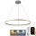 Lámpara de araña LED regulable LED/55W/230V 3000-6500K diá. 80 cm + control remoto