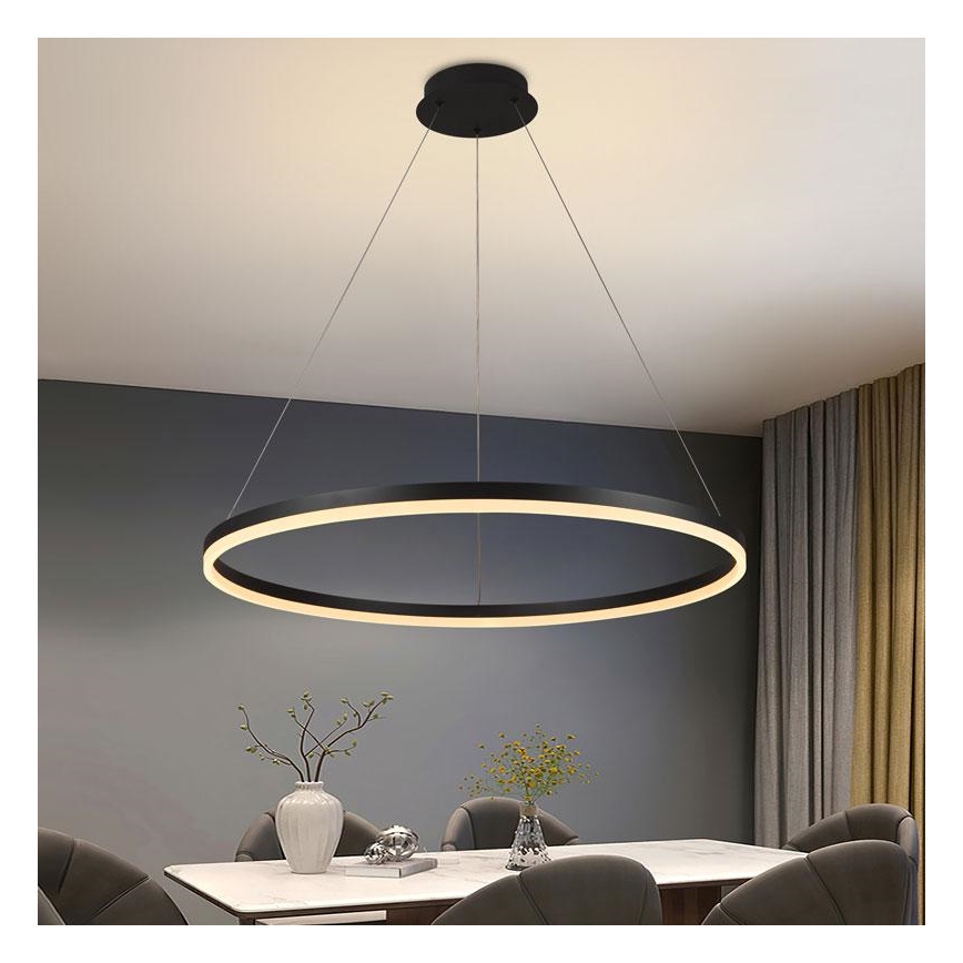 Lámpara de araña LED regulable LED/55W/230V 3000-6500K + mando a distancia