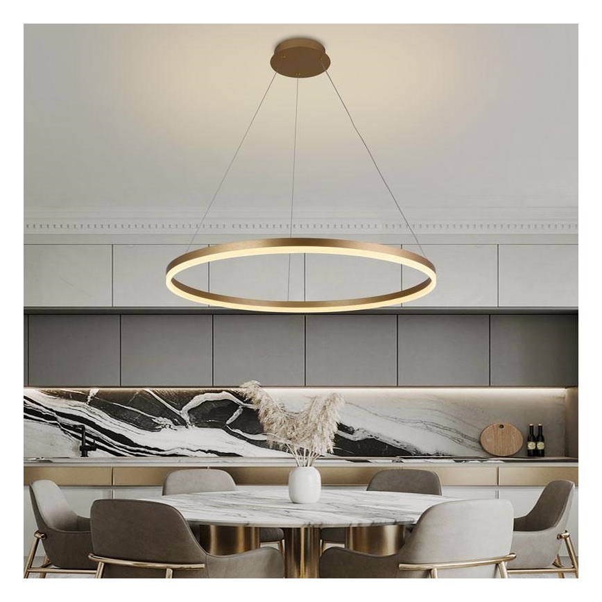 Lámpara de araña LED regulable LED/55W/230V 3000-6500K + mando a distancia