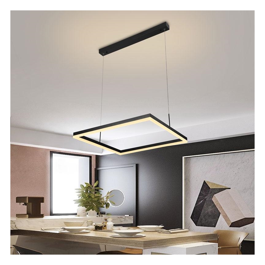Lámpara de araña LED regulable LED/55W/230V 3000-6500K + mando a distancia