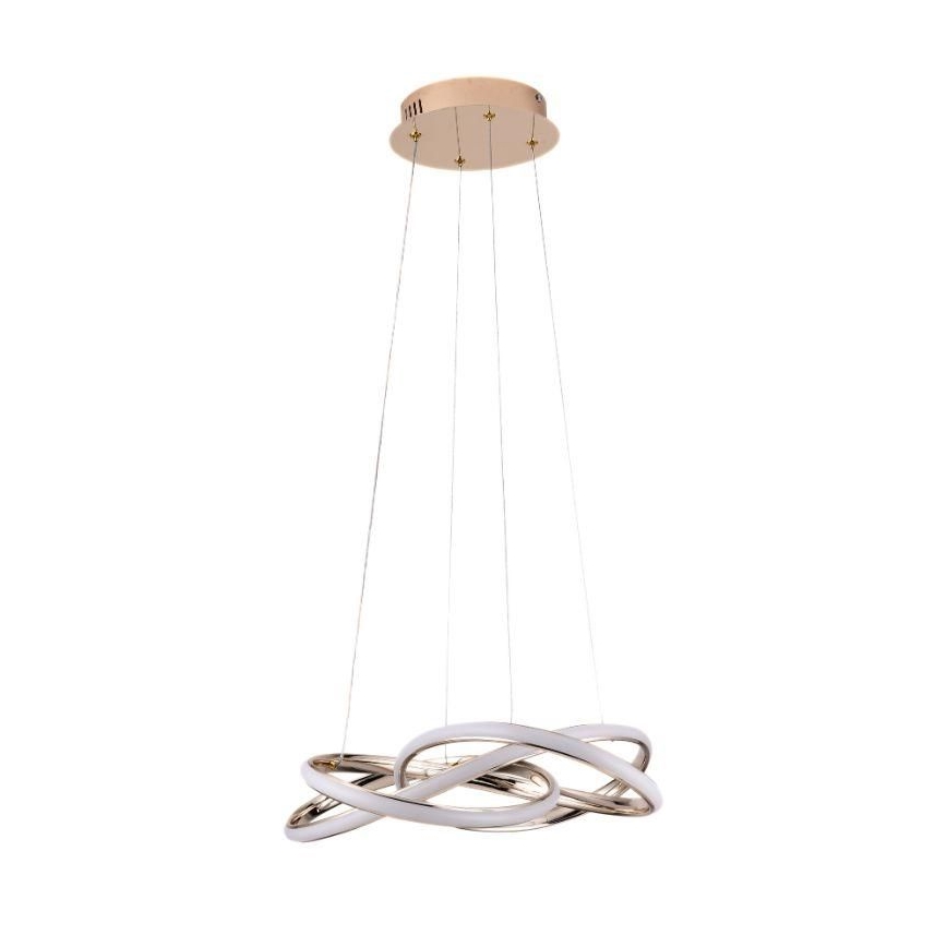 Lámpara de araña LED regulable LED/65W/230V 3000-6500K dorado + control remoto