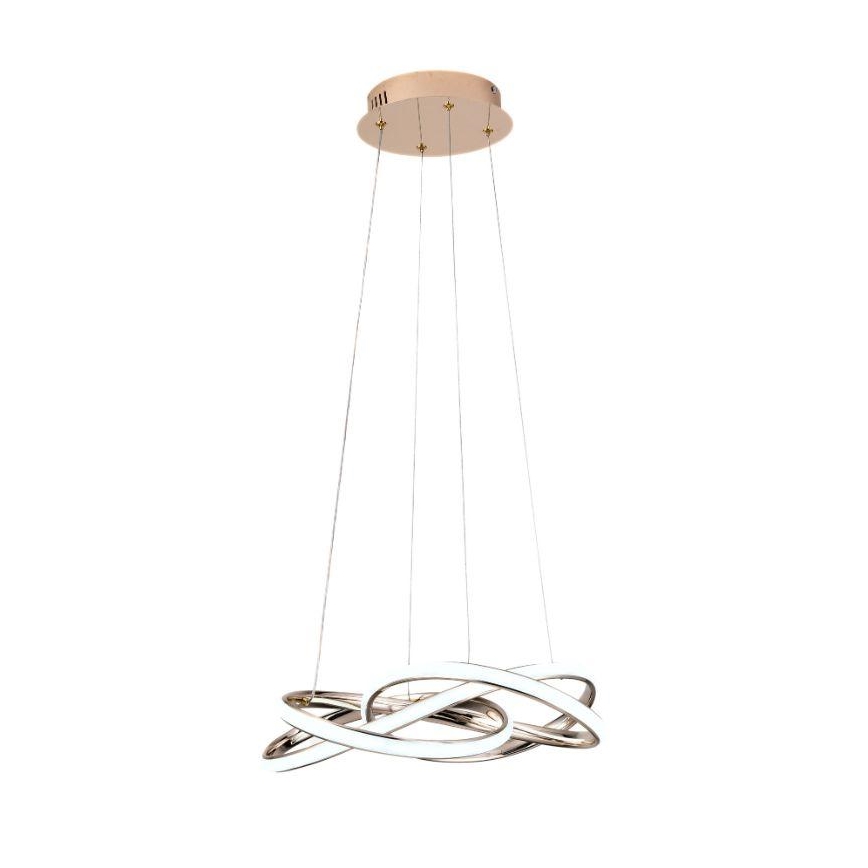 Lámpara de araña LED regulable LED/65W/230V 3000-6500K dorado + control remoto