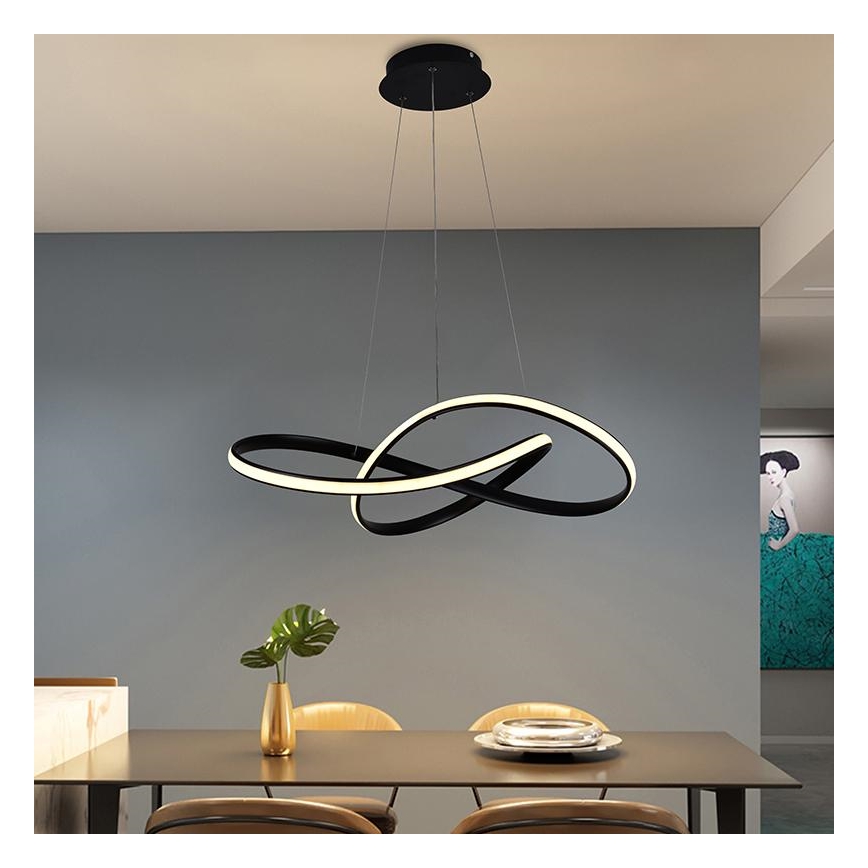 Lámpara de araña LED regulable LED/70W/230V 3000-6500K diá. 55 cm + control remoto