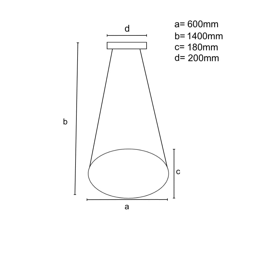 Lámpara de araña LED regulable LED/70W/230V 3000-6500K diá. 60 cm cromo brillante + control remoto