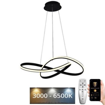Lámpara de araña LED regulable LED/70W/230V 3000-6500K diá. 55 cm + control remoto