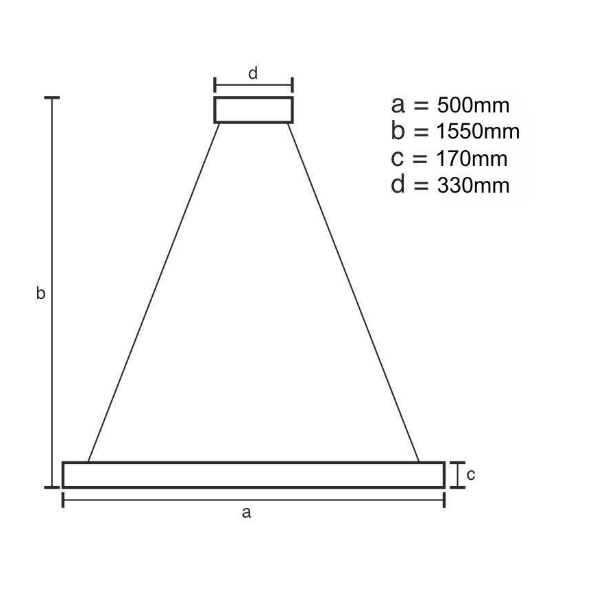 Lámpara de araña de cristal LED regulable en una cadena LED/70W/230V 3000-6500K dorado + control remoto
