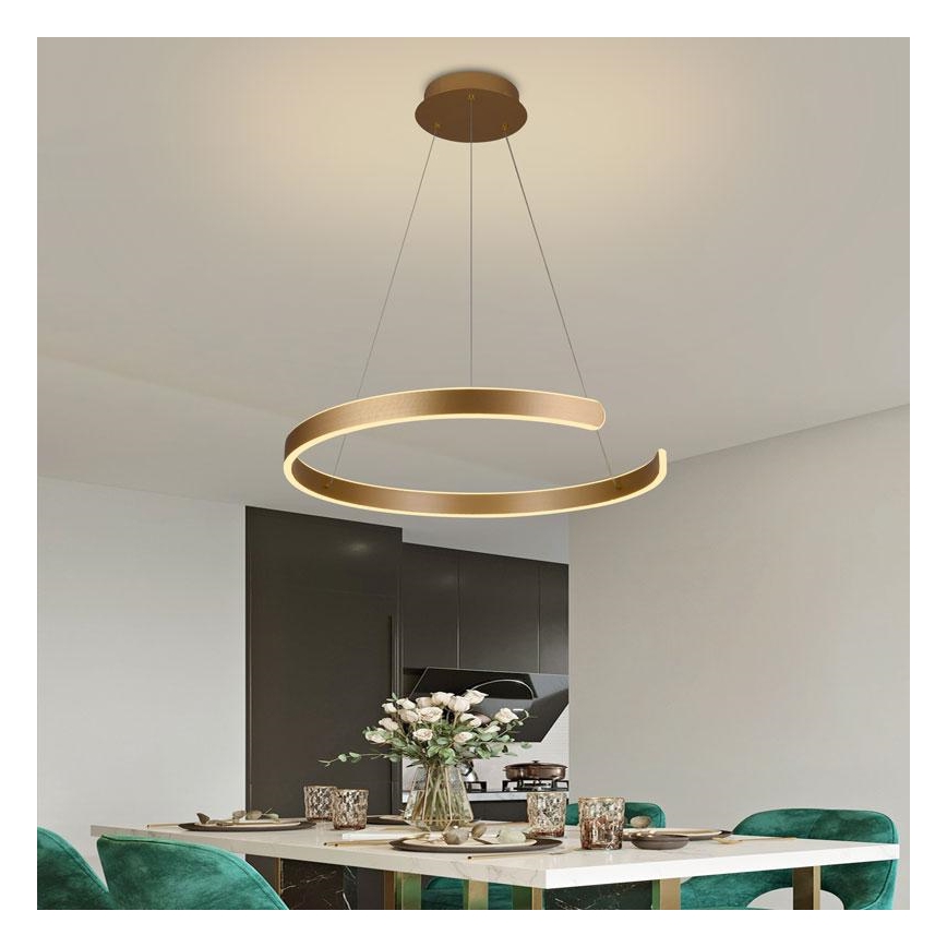 Lámpara de araña LED regulable LED/70W/230V 3000-6500K + mando a distancia